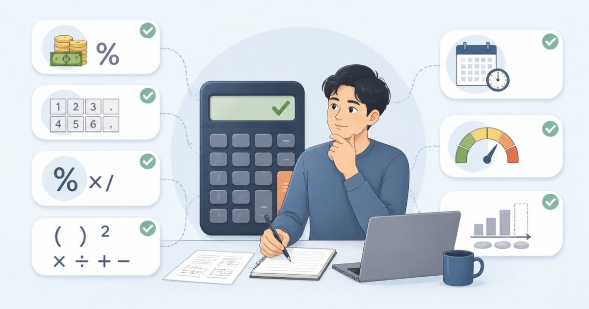 Kiểm tra kết quả trước khi sử dụng - máy tính online