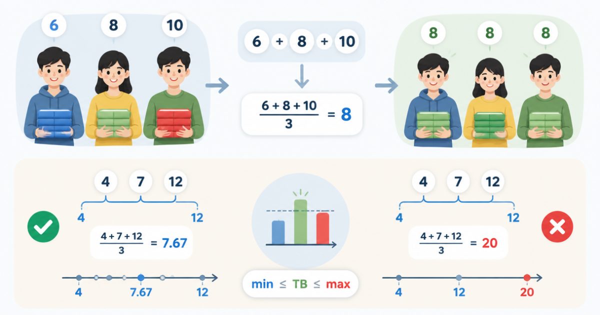 Trung bình cộng là gì? - cách tính trung bình cộng
